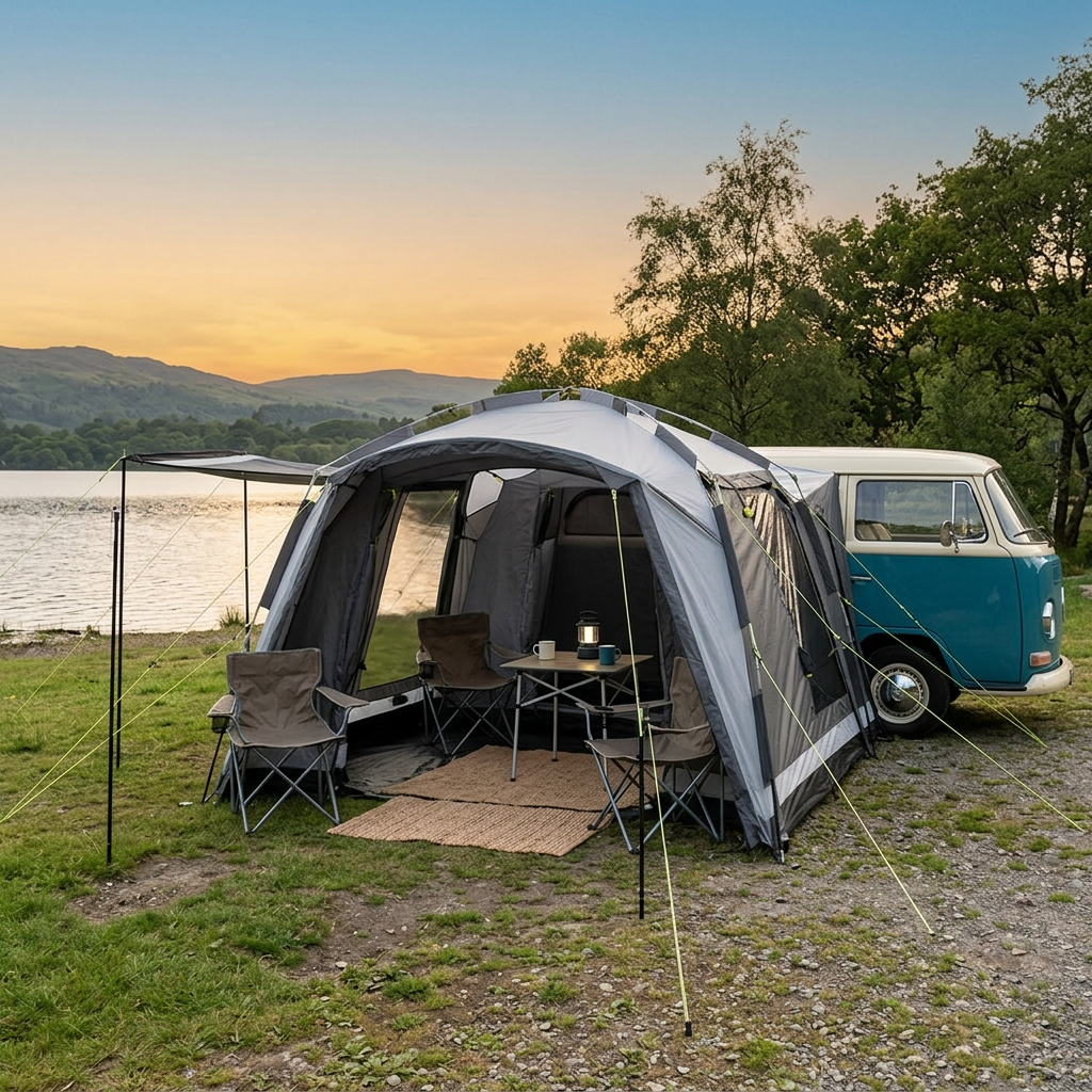 KHYAM HUB 300 (MODULAR) DRIVEAWAY AWNING (LOW) – Khyam