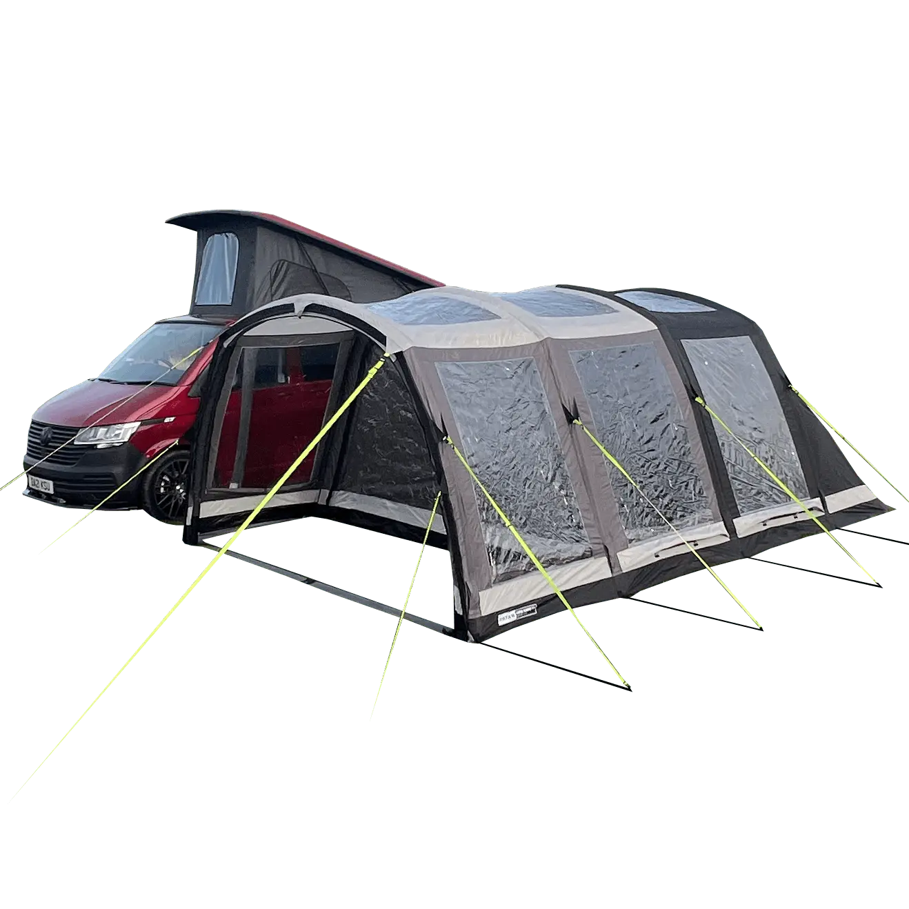 AirTek Kamper Pro 4 Inflatable Drive Away Awning on white background