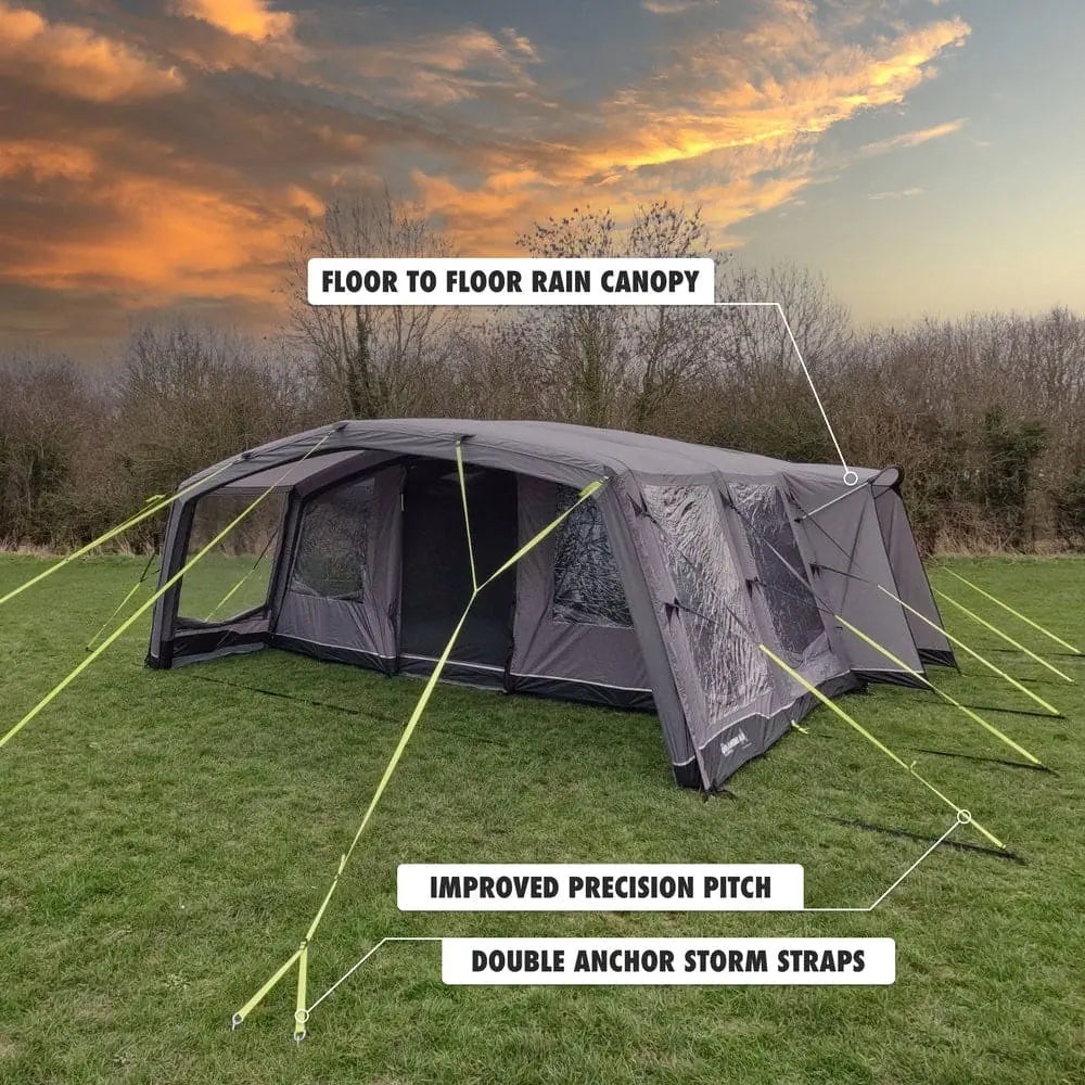 AirTek Delamere 8.0 Inflatable Family Tent Khyam