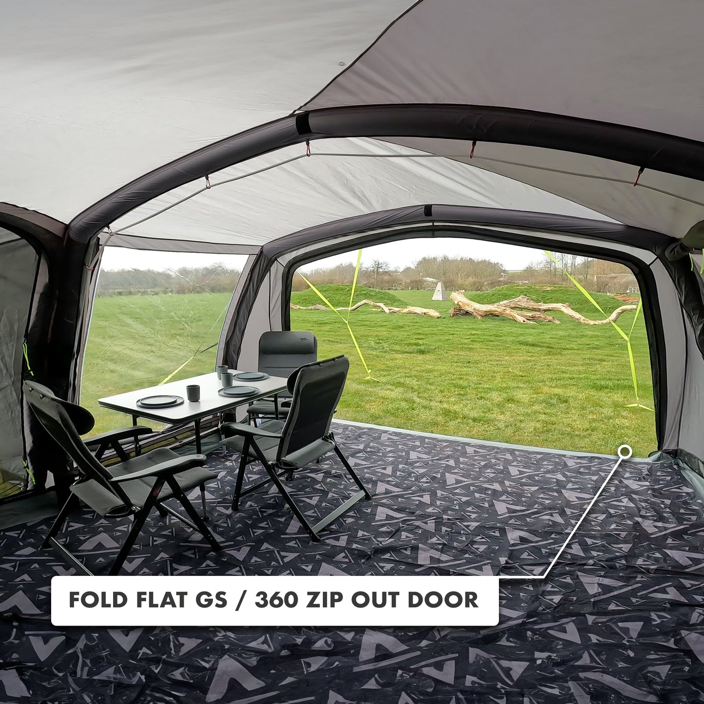 AirTek Oak 4.0 Inflatable Driveaway Awning