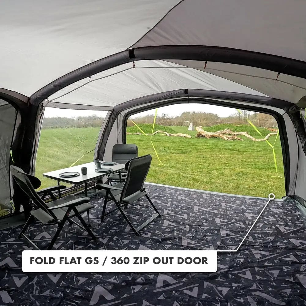 AirTek Oak 4.0 Inflatable Driveaway Awning Khyam