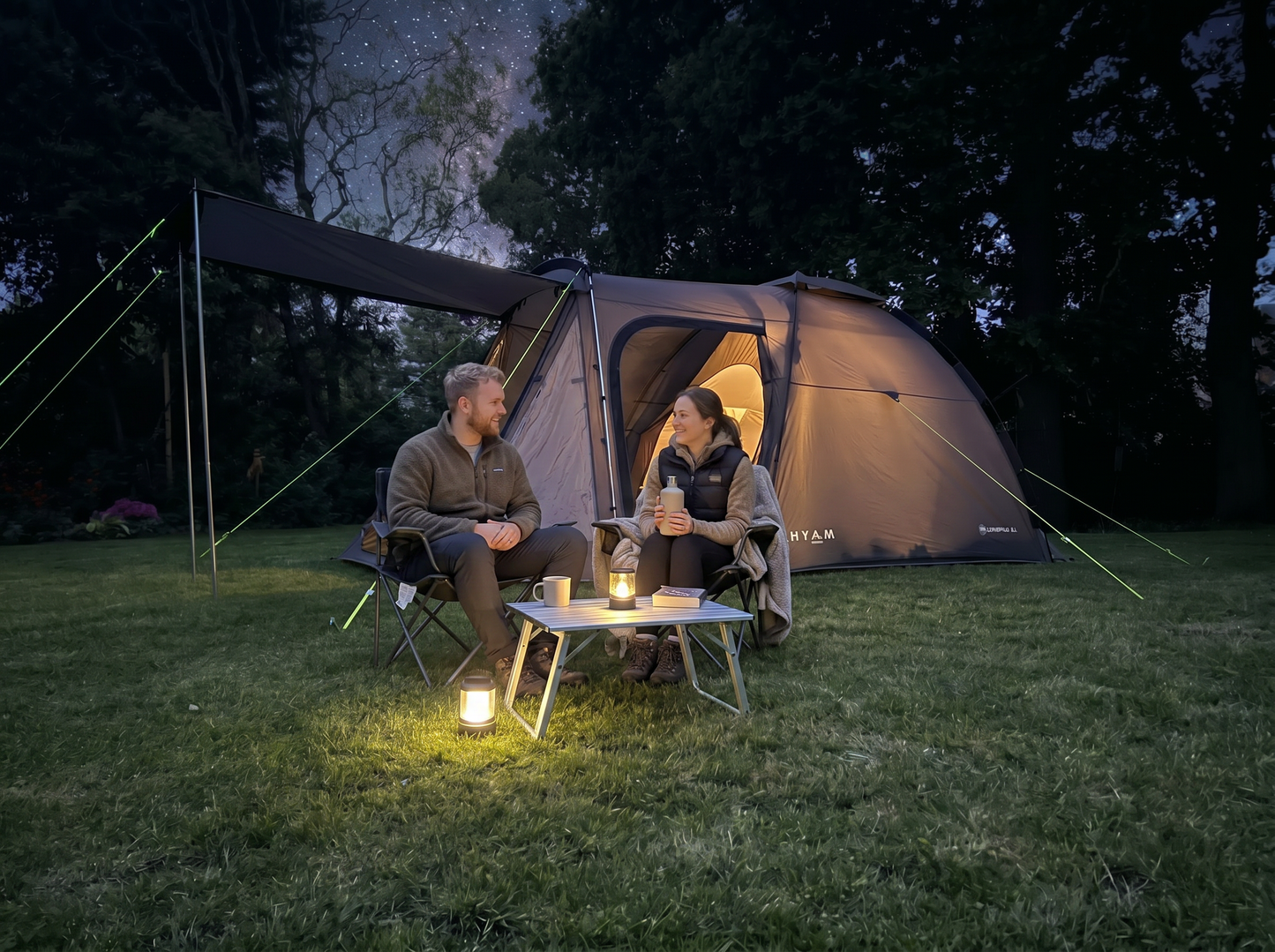Dallington 3  Man (Traditional Pole and Sleeve) Tent