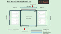 KHYAM HUB 300 XXL (MODULAR) TENT
