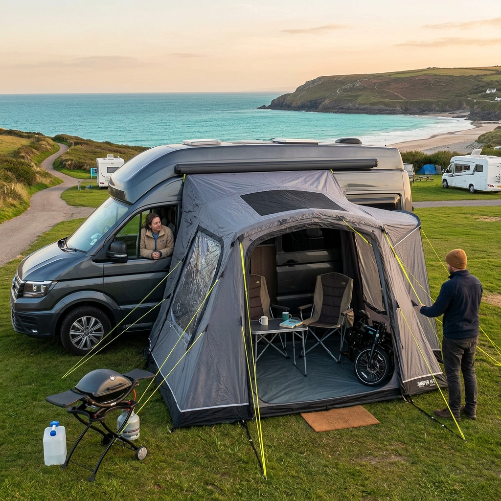 Airtek Juniper HT Inflatable Driveaway Awning