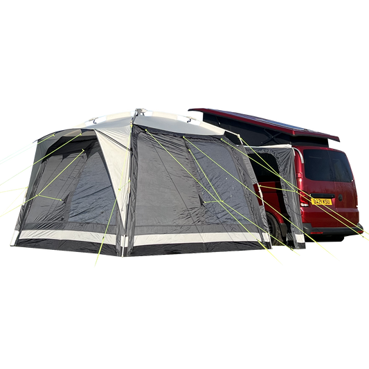 Motordome Kamper Hub Modular Quick Erect Drive Away Awning