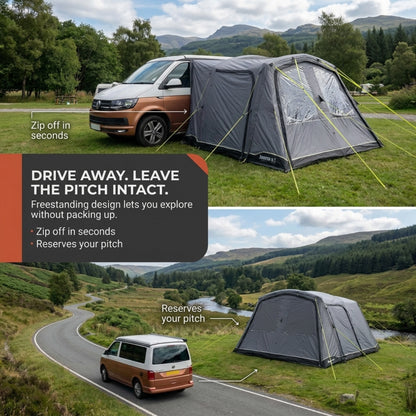 Airtek Juniper Inflatable Driveaway Awning