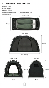 Khyam Quick Erect Slumberpod Inner Tent