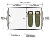 Khyam Quick Erect Travelite Tent