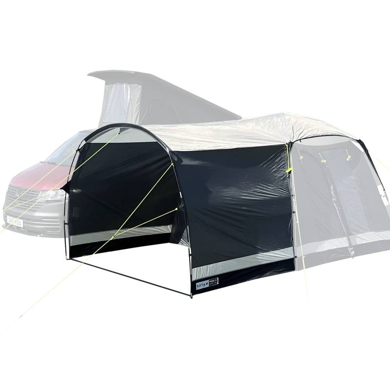 Motordome Tourer Lite Front Canopy attached to tent
